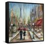 Paris Lovers III-Marilyn Dunlap-Framed Stretched Canvas