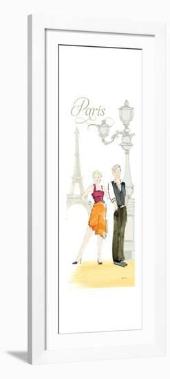 Paris Lovers-Avery Tillmon-Framed Art Print