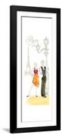 Paris Lovers-Avery Tillmon-Framed Art Print