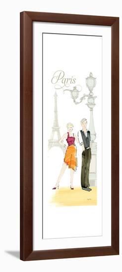 Paris Lovers-Avery Tillmon-Framed Art Print