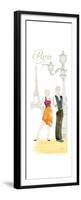 Paris Lovers-Avery Tillmon-Framed Premium Giclee Print