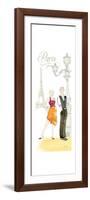 Paris Lovers-Avery Tillmon-Framed Premium Giclee Print