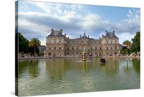 Paris - Luxembourg Palace-Veniamin Kraskov-Stretched Canvas