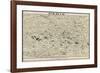 Paris Map-Butler-Framed Giclee Print