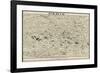 Paris Map-Butler-Framed Giclee Print