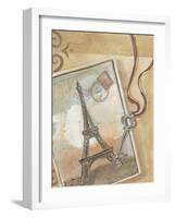 Paris Memories I-Marianne D. Cuozzo-Framed Art Print