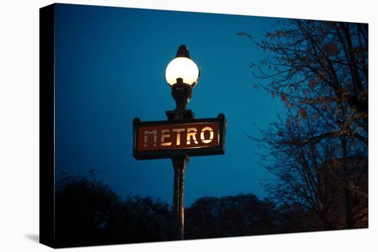 Paris Metro I-Erin Berzel-Stretched Canvas