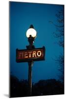 Paris Metro III-Erin Berzel-Mounted Photographic Print