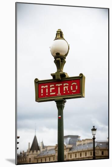 Paris Metro IV-Erin Berzel-Mounted Photographic Print