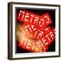 Paris Metro Signs-Philippe Hugonnard-Framed Photographic Print