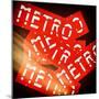 Paris Metro Signs-Philippe Hugonnard-Mounted Photographic Print