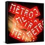 Paris Metro Signs-Philippe Hugonnard-Framed Stretched Canvas