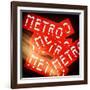 Paris Metro Signs-Philippe Hugonnard-Framed Photographic Print