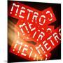 Paris Metro Signs-Philippe Hugonnard-Mounted Photographic Print