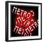 Paris Metro Signs-Philippe Hugonnard-Framed Photographic Print