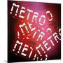 Paris Metro Signs-Philippe Hugonnard-Mounted Photographic Print