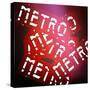 Paris Metro Signs-Philippe Hugonnard-Stretched Canvas