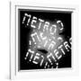 Paris Metro Signs-Philippe Hugonnard-Framed Photographic Print