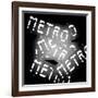 Paris Metro Signs-Philippe Hugonnard-Framed Photographic Print