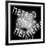 Paris Metro Signs-Philippe Hugonnard-Framed Photographic Print