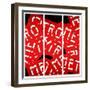 Paris Metro Signs-Philippe Hugonnard-Framed Photographic Print