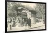 Paris Metro Station, Art Nouveau-null-Framed Art Print