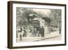 Paris Metro Station, Art Nouveau-null-Framed Art Print