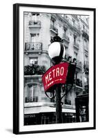 Paris Metro-Joseph Eta-Framed Giclee Print