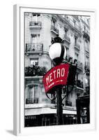 Paris Metro-Joseph Eta-Framed Giclee Print