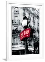 Paris Metro-Joseph Eta-Framed Giclee Print