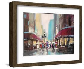 Paris Metro-Brent Heighton-Framed Art Print