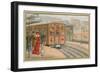 Paris Metro-null-Framed Giclee Print