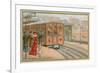 Paris Metro-null-Framed Giclee Print