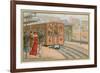 Paris Metro-null-Framed Giclee Print