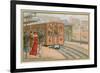 Paris Metro-null-Framed Giclee Print