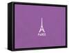 Paris Minimalism-null-Framed Stretched Canvas