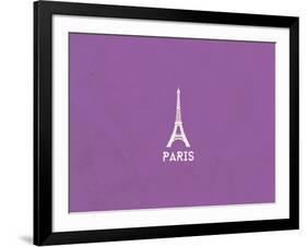 Paris Minimalism-null-Framed Art Print