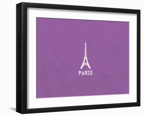 Paris Minimalism-null-Framed Art Print