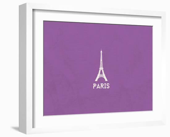 Paris Minimalism-null-Framed Art Print