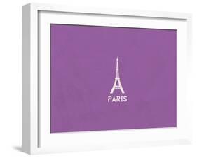 Paris Minimalism-null-Framed Art Print