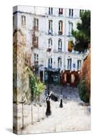 Paris Montmartre III - In the Style of Oil Painting-Philippe Hugonnard-Stretched Canvas