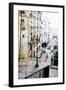 Paris Montmartre - In the Style of Oil Painting-Philippe Hugonnard-Framed Giclee Print