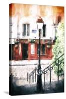 Paris Montmartre Stairs-Philippe Hugonnard-Stretched Canvas