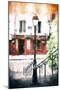 Paris Montmartre Stairs-Philippe Hugonnard-Mounted Giclee Print
