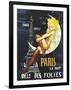 Paris Moon-null-Framed Giclee Print