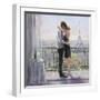 Paris Morning Romance-Karen Wallis-Framed Art Print