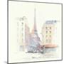 Paris Morning Square-Avery Tillmon-Mounted Art Print