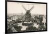 Paris, Moulin Galette-null-Framed Art Print