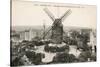 Paris, Moulin Galette-null-Stretched Canvas