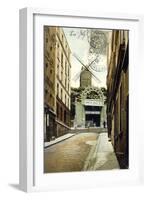 Paris, Moulin Galette-null-Framed Art Print